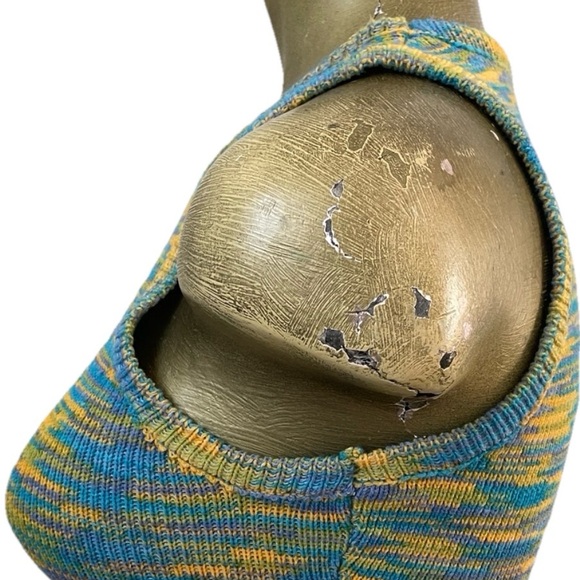 SPACEKNIT Stretch KNIT TANK TOP Size Small Retro Vibes - Picture 4 of 13